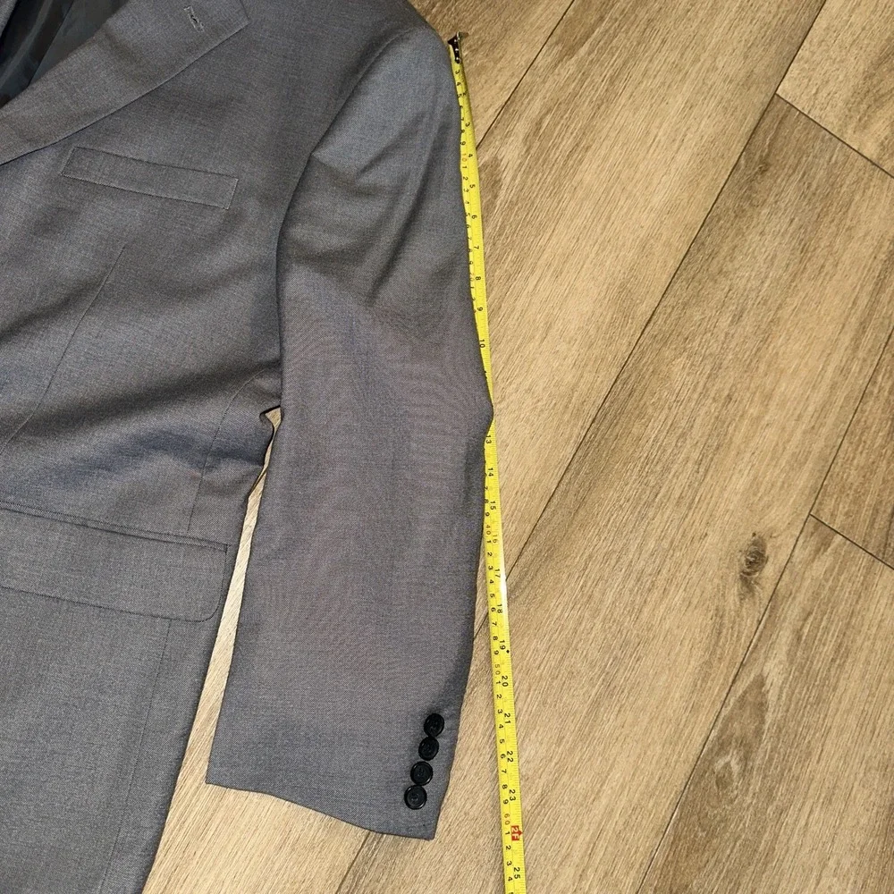 Dockers Men's Gray Sport Coat Jacket 2 Button‎ 48R Preowned